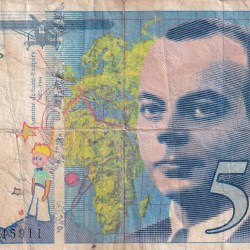 France 50 Francs (Saint-Exupéry) Rare World Note#B2