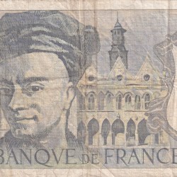 Alternative view of France 50 Francs Rare World Note#B2