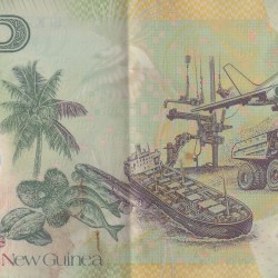 Alternative view of Papua New Guinea 100 Kina Asia-Pacific Economic Cooperation (APEC) Rare Polymer World Note #B2