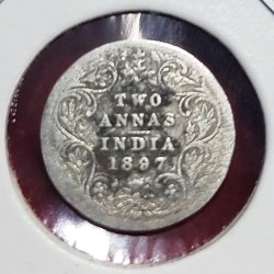 TWO ANNA VICTORIA EMPRESS 1897