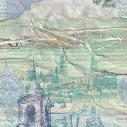 Alternative view of United Kingdom ; Bermuda 2 Dollars - Elizabeth II Bluebird Rare Note #B2