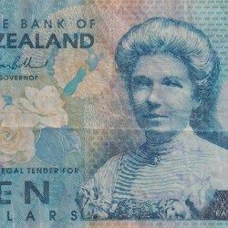 New Zealand 10 Dollars Rare Polymer World Note#B2