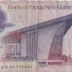 Papua New Guinea 5 Kina polymer World Note #B2