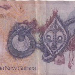 Alternative view of Papua New Guinea 5 Kina polymer World Note #B2