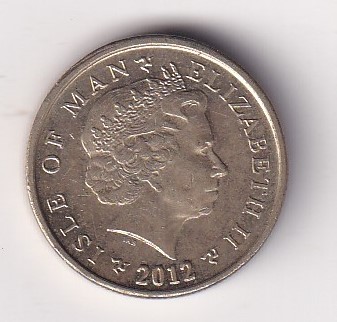 Isle of Man 1 Pound - Elizabeth II Tynwald Hill RARE COIN #Z-114 - Image 2