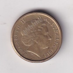 Alternative view of Australia 2 Dollars - Elizabeth II 4th Portrait - Remembrance Day - Plain Poppy Flower Rare Coin #Z-133