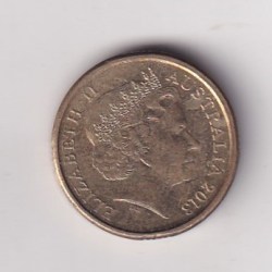 Alternative view of Australia 2 Dollars - Elizabeth II 4th Portrait - Coronation Jubilee Rare Coloured Coin #Z-142