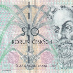 Czech Republic 100 Korun Rare Note #B2