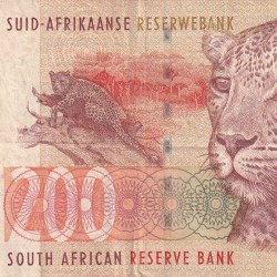 South Africa 200 Rand Rare Note#B2
