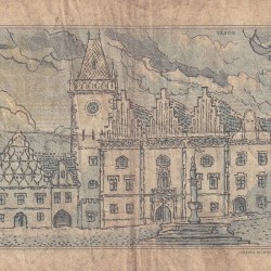 Alternative view of Czechoslovakia 25 Korun Rare World Note#B2