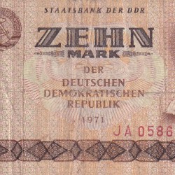 Germany 10 Zehn Rare World Note#B2