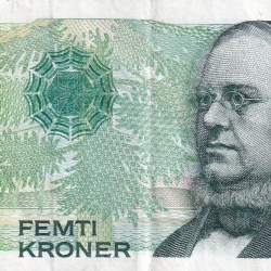Norway 50 Kroner 1994-2020; Asbjørnsen Rare Note #B2