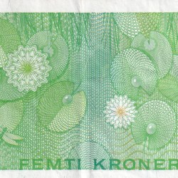 Alternative view of Norway 50 Kroner 1994-2020; Asbjørnsen Rare Note #B2