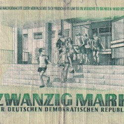 Alternative view of Germany 20 Mark Rare World Note#B2