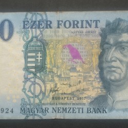 Hungary 1000 Forint Rare Note #B2