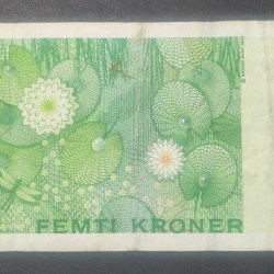 Alternative view of Norway 50 Kroner 1994-2020; Asbjørnsen Rare Note #B2