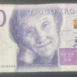 Sweden 20 Kronor Rare Note #B2