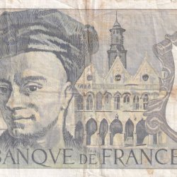 Alternative view of France 50 Francs (Quentin de la Tour type 1976) Rare World Note