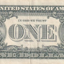 Alternative view of America One Dollar Rare World Note (Star)