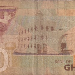 Alternative view of Ghana 50 Cedis Cocoa bean Rare World Note #B2