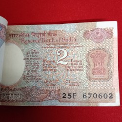 Alternative view of Two Rs Rare Satalite Issue Full Bundle Governor C Rangarajan Republic of India 670601