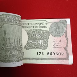 Alternative view of One Rs Full Bundle Finance Secretary Rajiv Mehrishi 2015 Year 569601