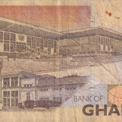 Alternative view of Ghana 2 Cedis Rare World Note #B2