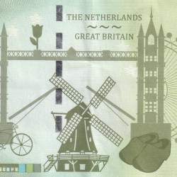 Alternative view of Netherlands 0 Memo Euro (Stena Line - Hoek van Holland) Rare World Note #B2