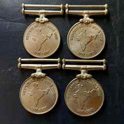 50th anniversary of independence 1947-1997 Metal coper nickel Same and similar set are available