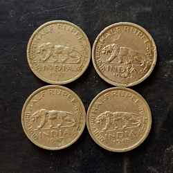 British India Denominaton 50 paise King and emperor George vi Same and similar set are available