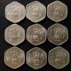 Alternative view of Republic India Denominaton 20 paisa UNC Condition Metal aluminium Same and similar piece available
