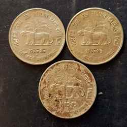 Reserve Bank of India Denominaton 50 paise Metal copper nickel Hyderabad mint Same and similar piece available