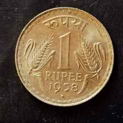 Republic India Denominaton 1₹ UNC Condition Same and similar piece available