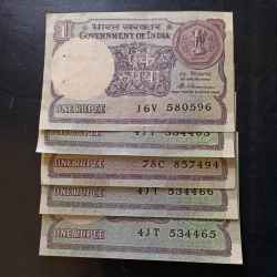 Reserve Bank of India Denominaton 1₹ Condition unc Governor S Venkatraman Same and similar set are available