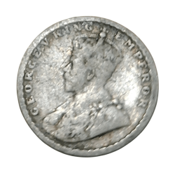 British India Silver 2 ANNA’S King GEORGE-V in Collectable Grade.