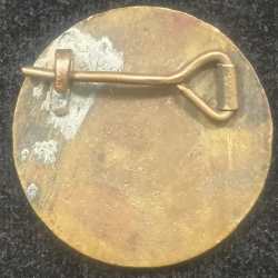 Alternative view of Second World War Indian Army Overseas Service Badge Medal #D-188