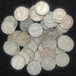 Alternative view of India 2 Rupees Dr. Syama Prasad Mookerjee Rare (10 Pcs Lott)