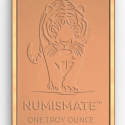 India Operation Sindoor Tiger Bullion Bar One Troy Ounce Ultra Unique and Rare