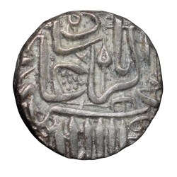 Silver Mahmudi of Akbar (AD 1556-1605) of Mulher Mint KM72.1 Beautiful Grade