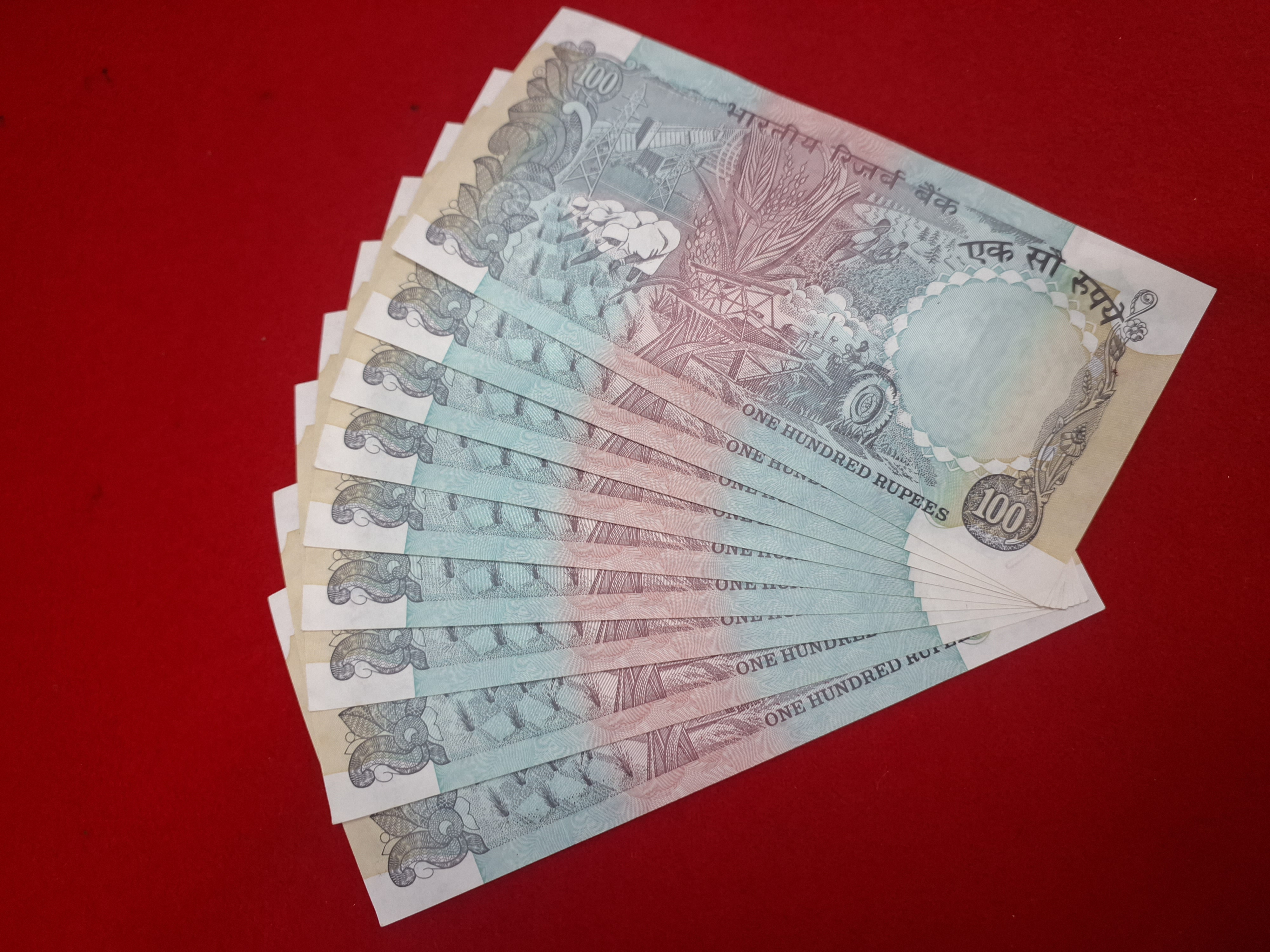 G-27 100 rupee note C.Rangarajan 500 rupee each note GEM 💎 UNC CONDITION - Image 2