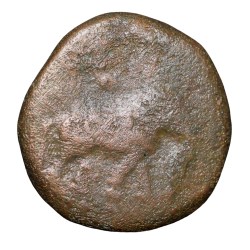 Copper 1/2 Paisa of Tipu Sultan(AD 1787-99) of Mysore Kingdom Pattan Mint KM122.6 Rare