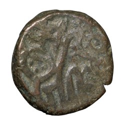 Alternative view of Billion Drachma of Asala Deva(AD1255-97) of Jajapellas of Nalapur Type 364 - Scarce