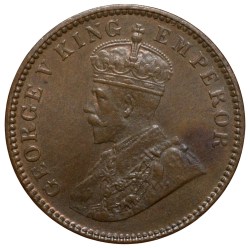 Bronze 1/4 Anna of George V (AD 1935) of Calcutta Mint UNC Grade