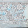 10 Rupees of Republic India (AD 1970-1990) with Two blue peacocks or Indian peafowl (Pavo cristatus) sitting on branches of an old mango tree surrounded by antelopes, horses, flowers, and a bird - R.N. Malhotra