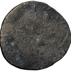 Alternative view of Potin Coin of Satavahan Dynasty (1st Cen. BC) from Banavasi Region with Elephant facing left Rare