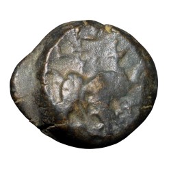 Copper Coin of Balamitra (2nd Cen.BC) from Central India with Lion & Legends/Animal Motif Extremely Rare