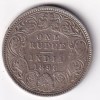 British India One Rupees 1898 Victoria Rare Silver Coin