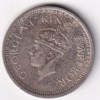 British India One Rupees 1944 George VI (Lahore Mint) Rare Silver UNC Coin - Image 2