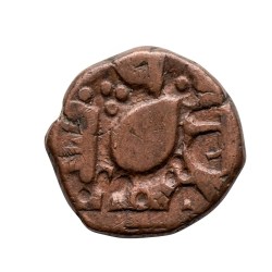 India โบ Indian states โบ Sikh, 1 Paisa - Ranjit Singh Leaf Coin