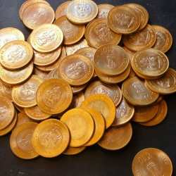 10 RS veshno Devi Noida mint RESERVE BANK OF INDIA. UNC. Coins PERFECT UNC BU CONDITION.